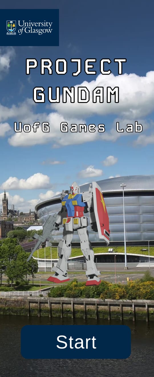 Screenshot of the title screen